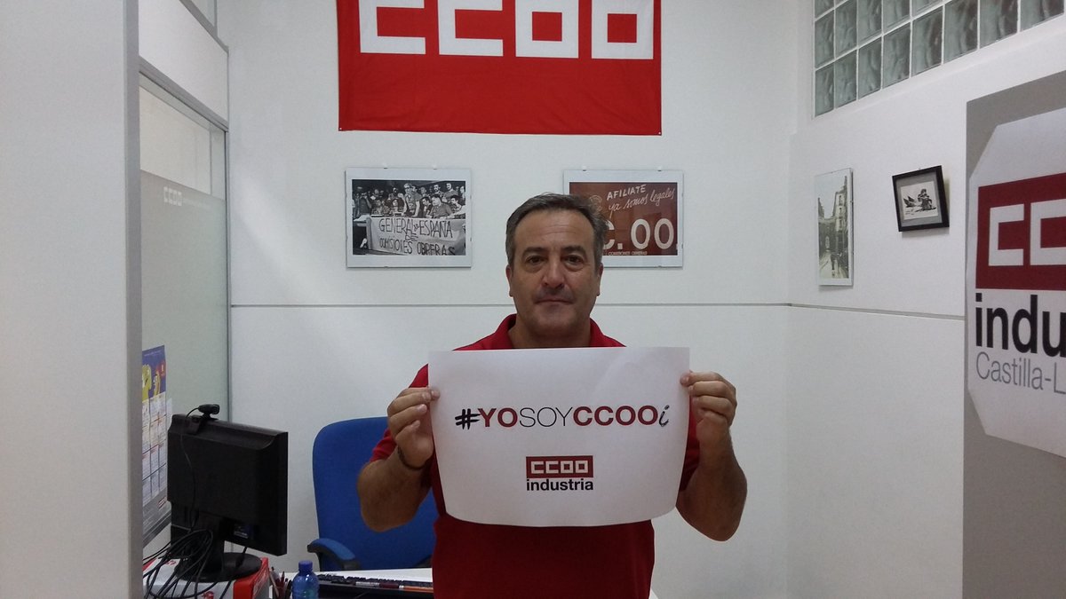 ngel Len, secretario general de CCOO de Industria de Castilla y Len