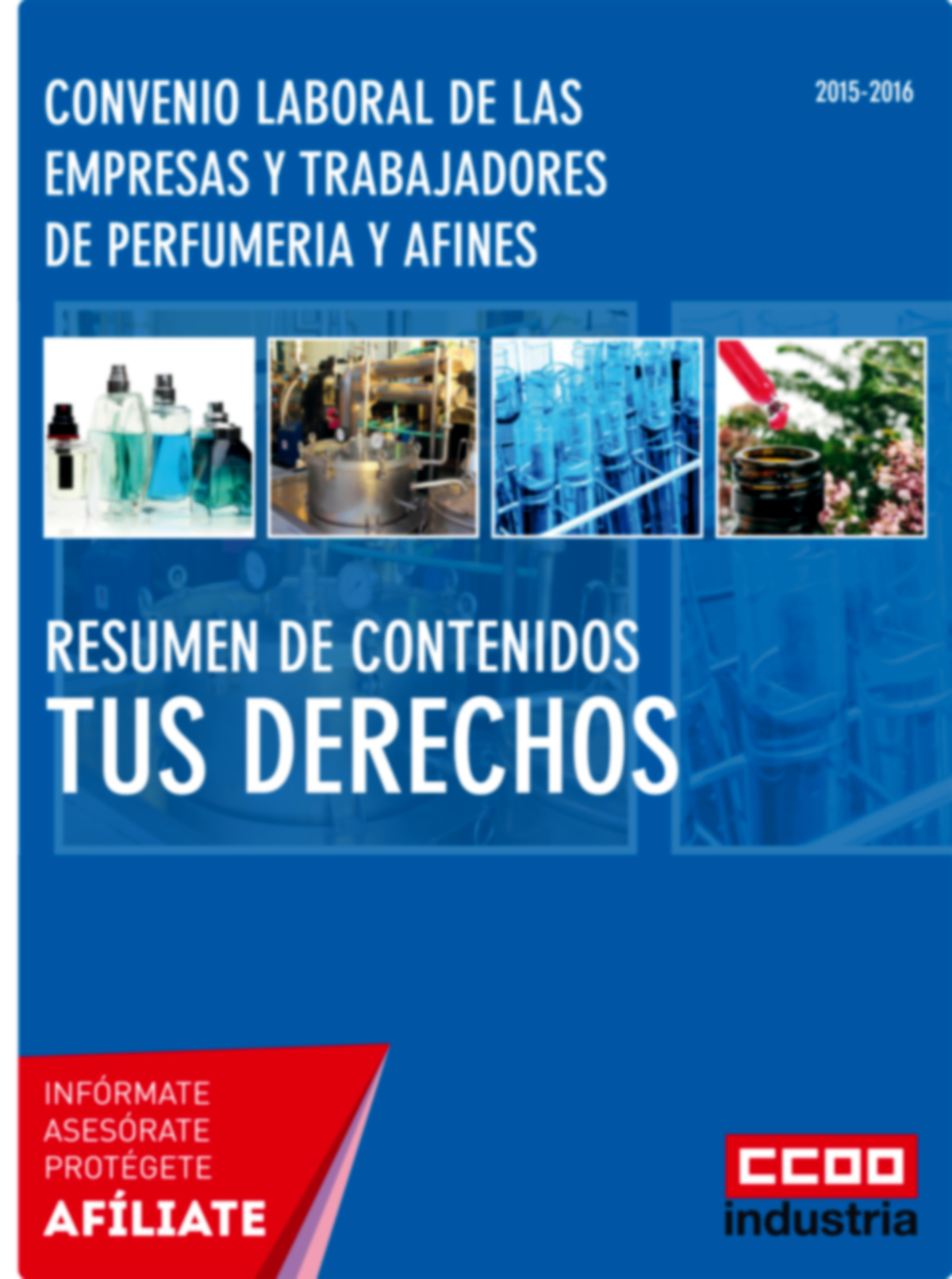 Resultado de imaxes para convenio perfumeria y afines ccoo