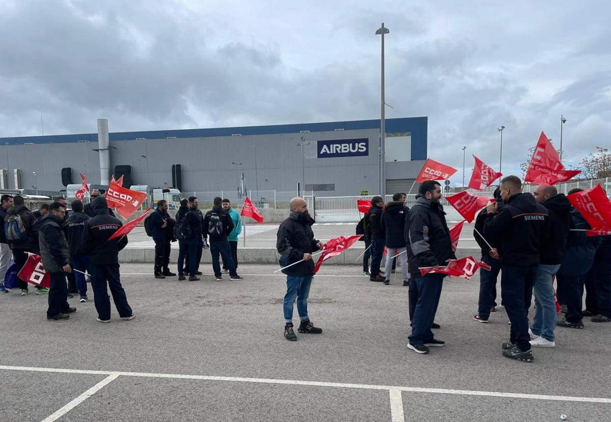 Movilizaciones de la plantilla de Siemens-Illescas