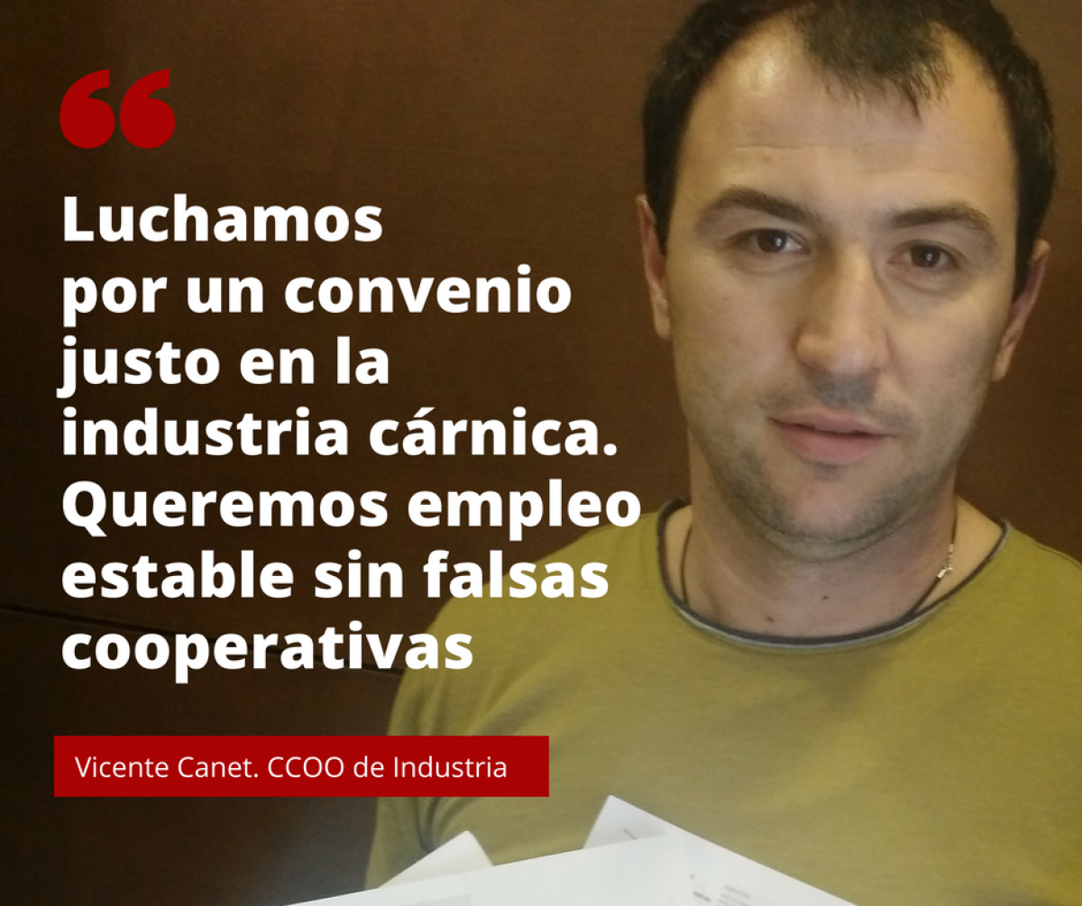 Vicente Canet. CCOO de Industria