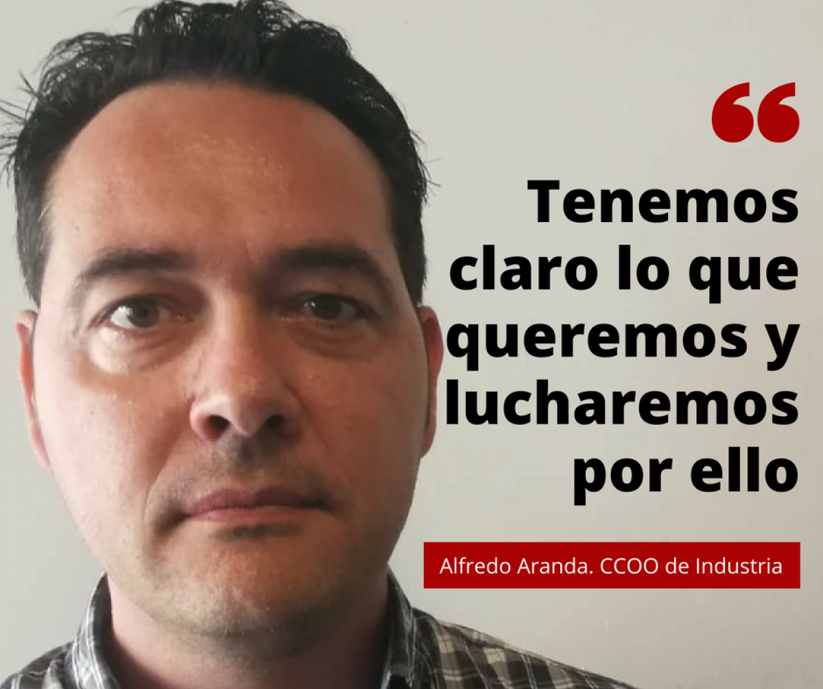 Alfredo Aranda. CCOO de Industria