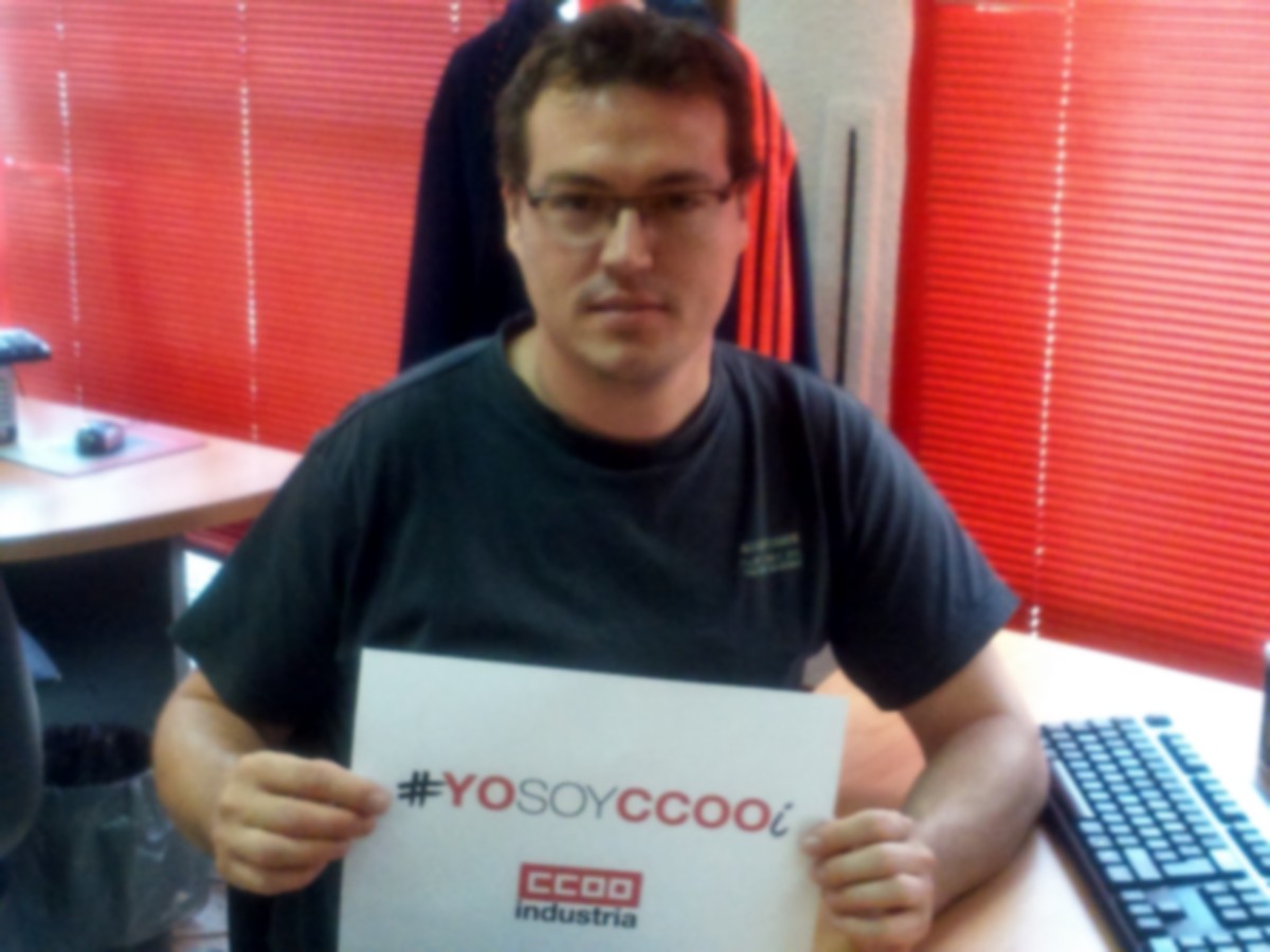 Eduardo, delegado de CCOO en CESA y colaborador en CCOO de Industria de Madrid